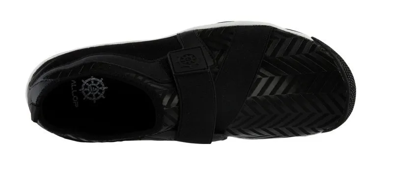 韓國 Ballop Water Sport Aqua Shoes 厚底水陸兩用浮潛鞋 (黑白, Band Black)
