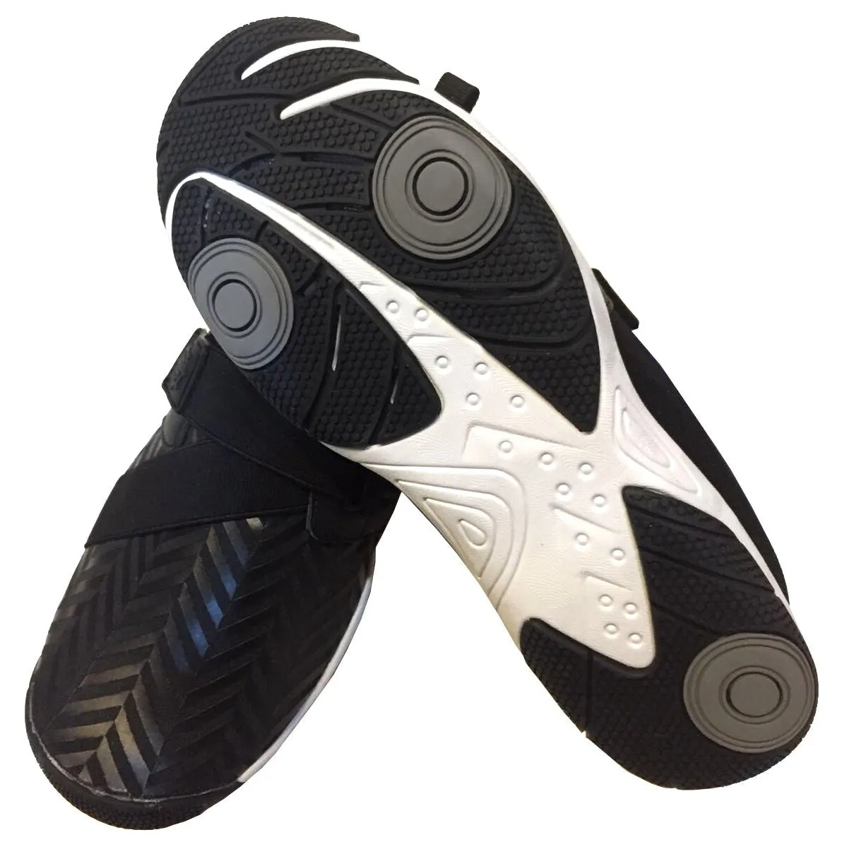 韓國 Ballop Water Sport Aqua Shoes 厚底水陸兩用浮潛鞋 (黑白, Band Black)