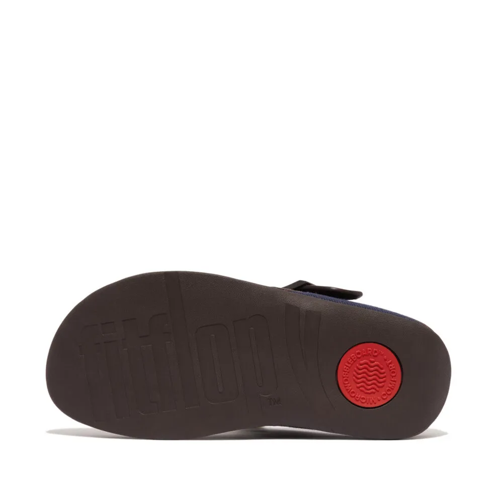 รองเท้าแตะแบบหูหนีบ ผู้ชาย รุ่น TRAKK II MENS BUCKLE TWO-TONE CANVAS TOE-POST SANDALS
