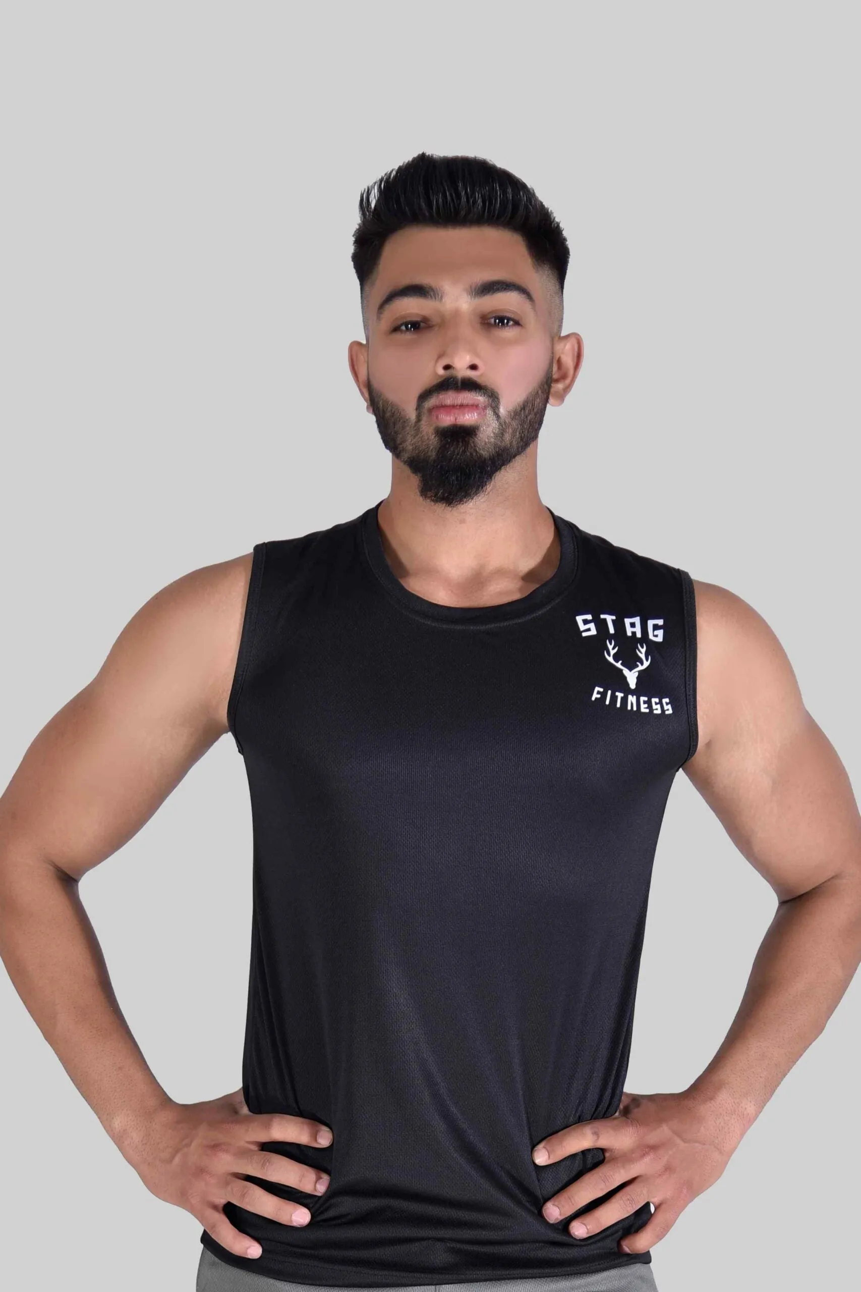 1.0 Dri-Fit Thunder Tank Top (Black)