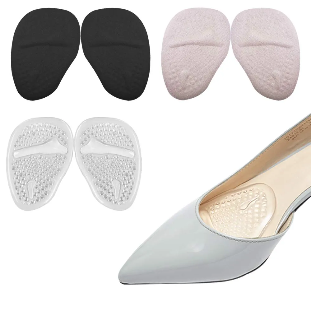 12 Pairs Heel Grips Liner, AIFUDA High Heel Pads High Heel Forefoot Cushions Inserts for Loose Shoes, Foot Care Protection