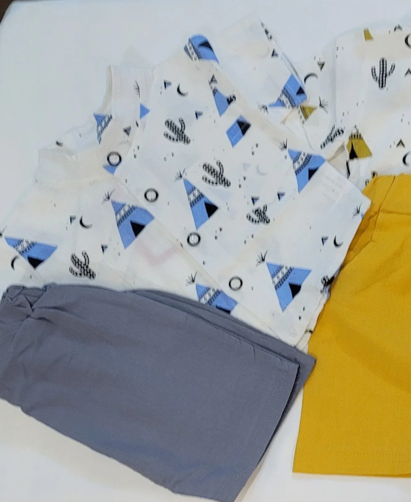 2pcs Toddler Boy Casual Shirt and Short Set, Baby Clothes 2pcs, Baby Boys Set, Soft/Comfy Boys Set, Casual Boys Set,  Cactus Print Boys