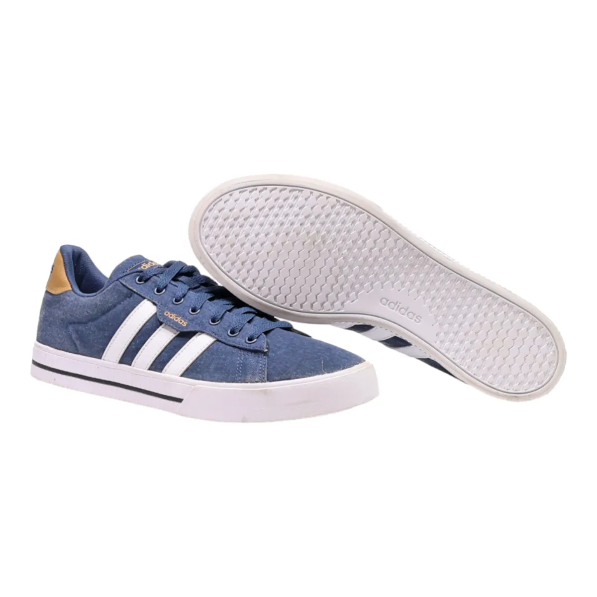 ADIDAS Daily 3.0 2022 Sneaker Trainers Blue Canvas Mens UK 10