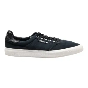 ADIDAS Low Top Trainers Black Canvas Mens UK 11