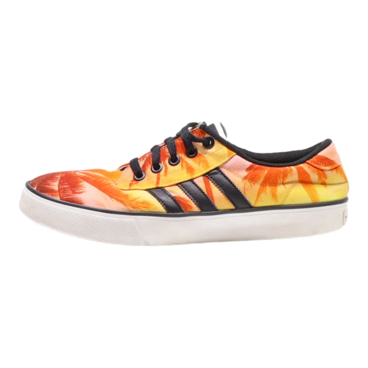 ADIDAS Low Top Trainers Orange Canvas Mens UK 10.5