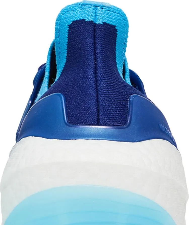 Adidas UltraBoost 22 'Legacy Indigo Solar Yellow' sneakers, blue