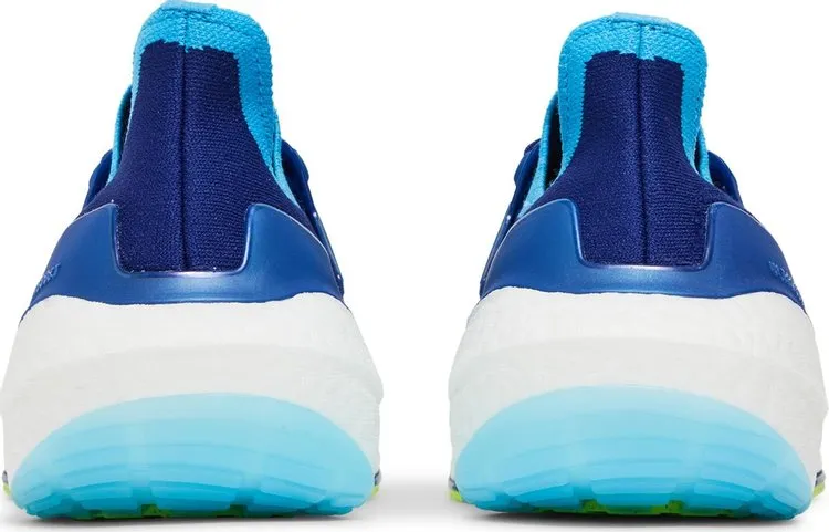 Adidas UltraBoost 22 'Legacy Indigo Solar Yellow' sneakers, blue