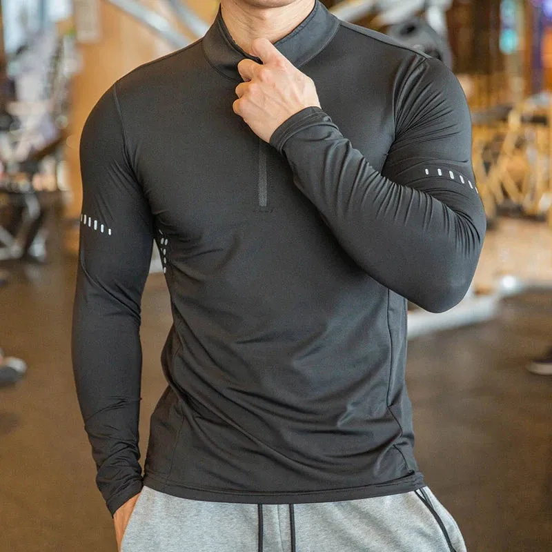 Aidase Men Fitness Gym Sport Jacket Tennis Workout Jacket Man Running Track Jacket Training Sweatshirt Male Windbreaker Coat Gymwear