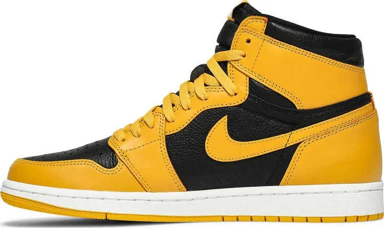 Air Jordan 1 Retro High OG Pollen Sneakers, Yellow