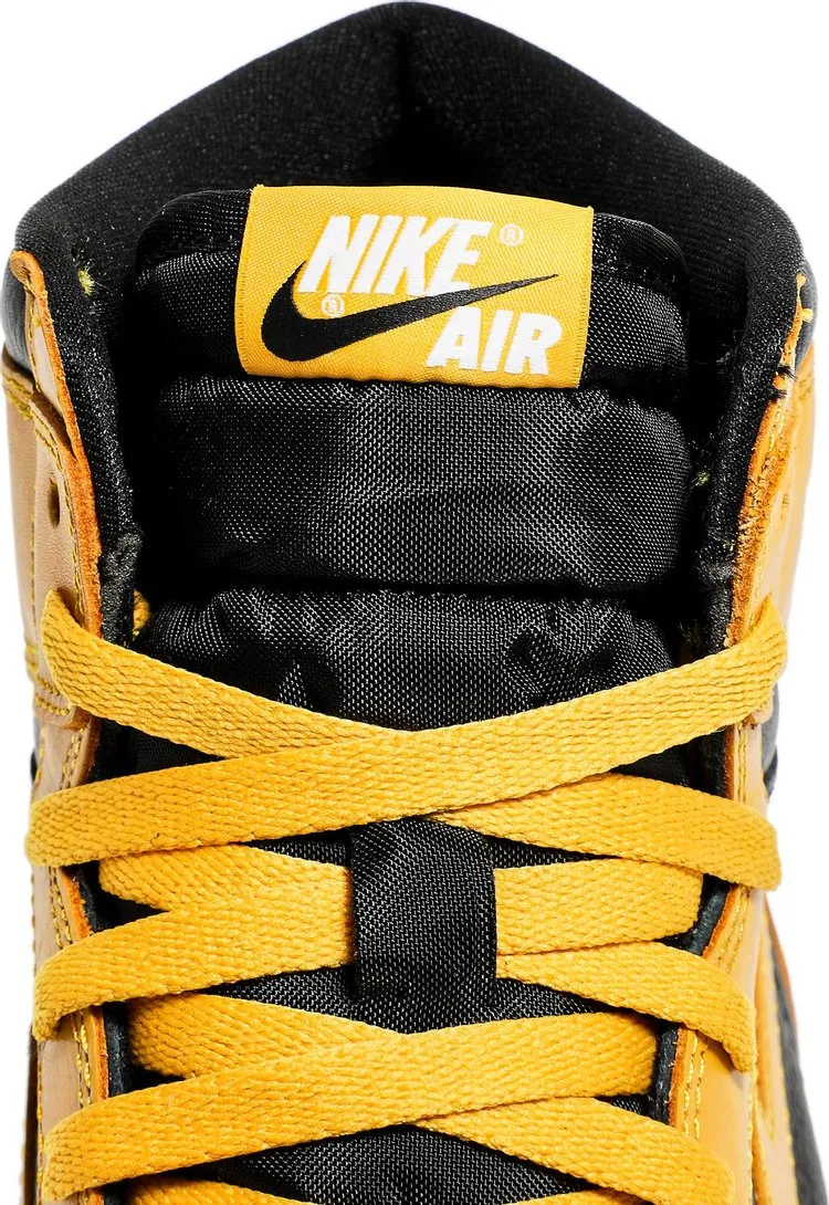 Air Jordan 1 Retro High OG Pollen Sneakers, Yellow