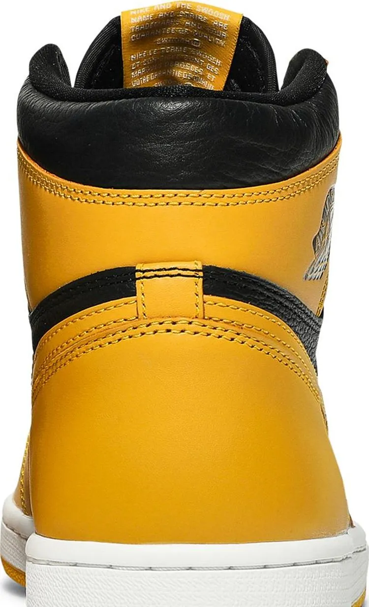 Air Jordan 1 Retro High OG Pollen Sneakers, Yellow
