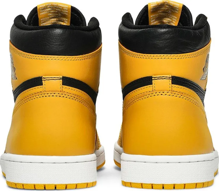 Air Jordan 1 Retro High OG Pollen Sneakers, Yellow