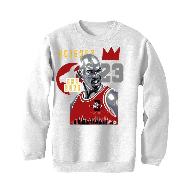 Air Jordan 3 “Cardinal” White T-Shirt (The Goat)
