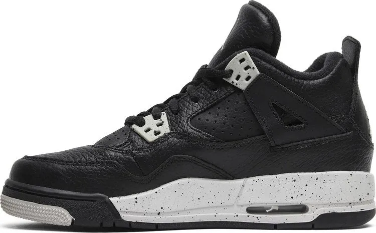 Air Jordan 4 Retro BG Oreo sneakers, black