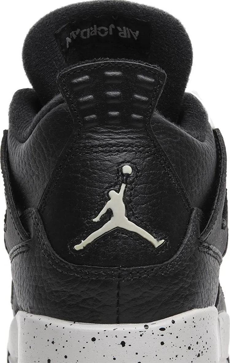 Air Jordan 4 Retro BG Oreo sneakers, black