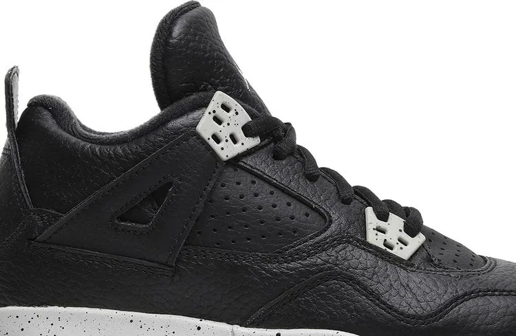 Air Jordan 4 Retro BG Oreo sneakers, black