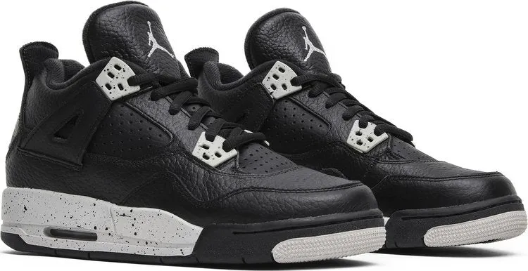 Air Jordan 4 Retro BG Oreo sneakers, black
