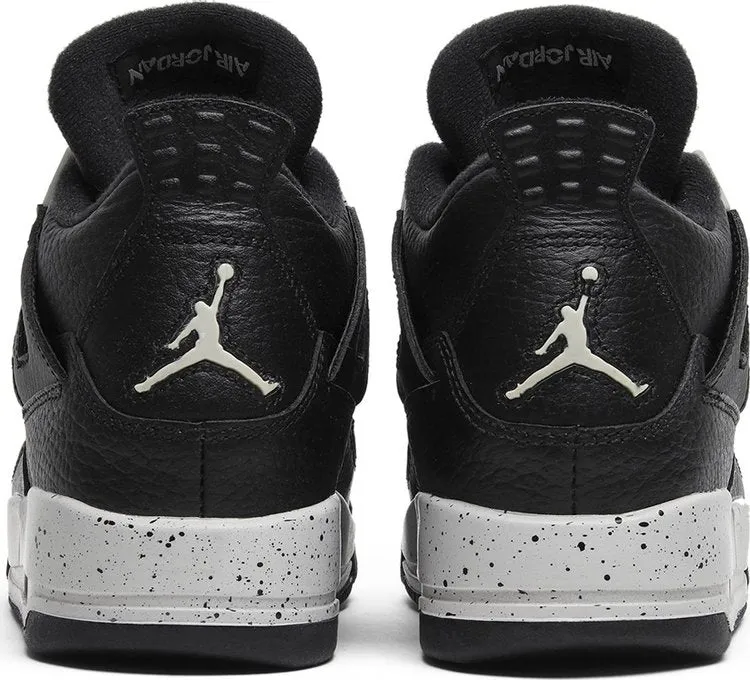 Air Jordan 4 Retro BG Oreo sneakers, black