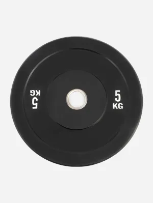 Aln Accessories  Rubber Bumper Plates 5 Kg Black