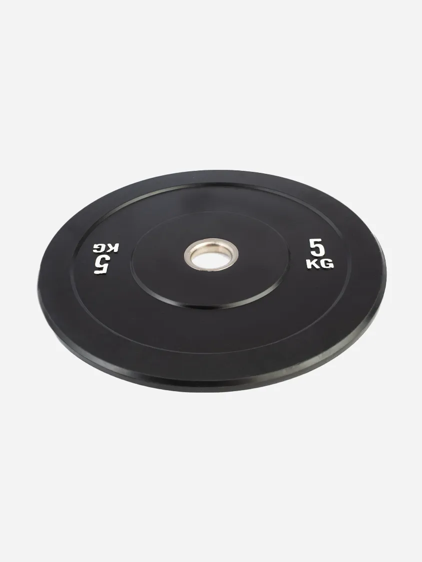 Aln Accessories  Rubber Bumper Plates 5 Kg Black