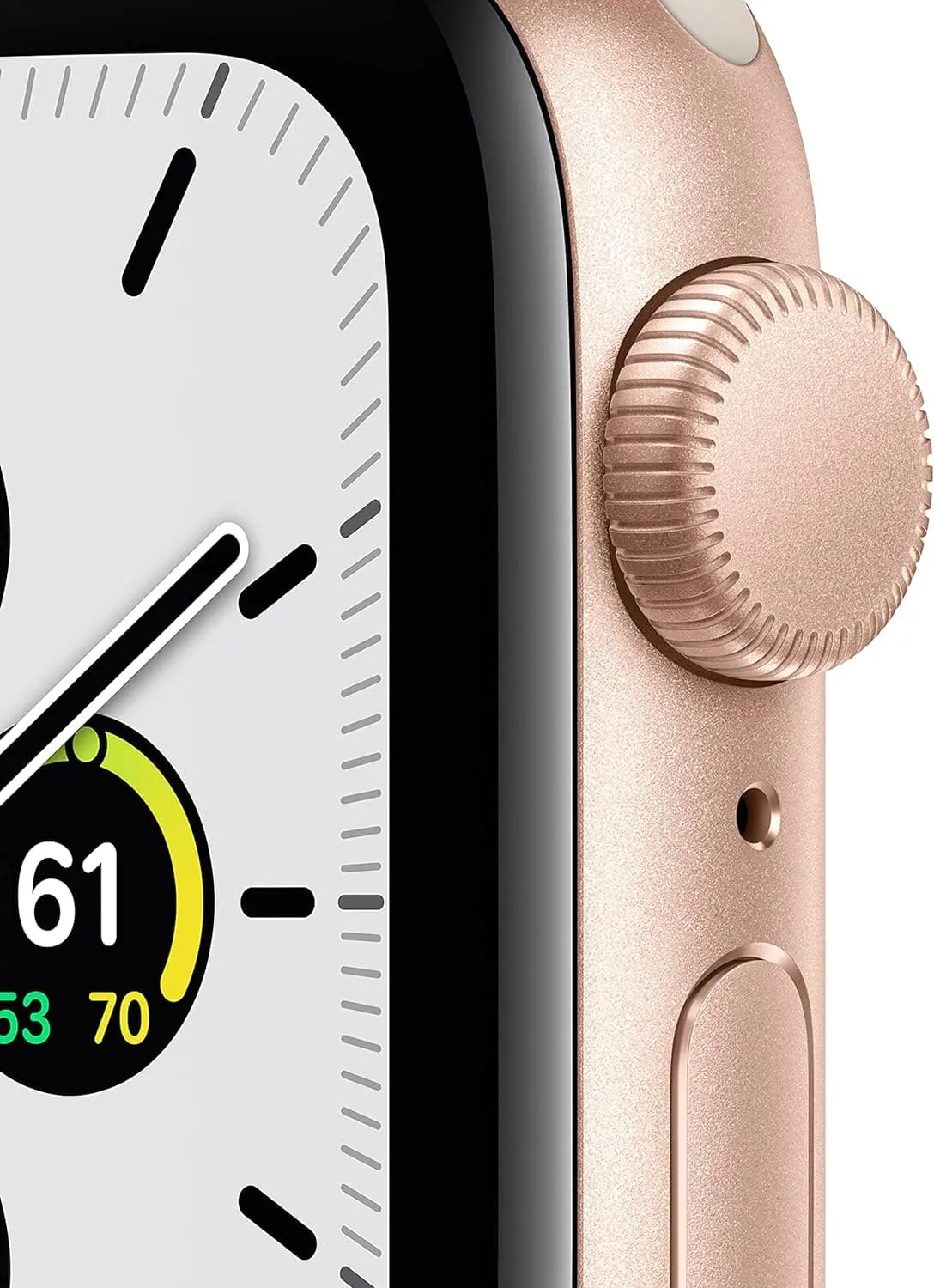 Apple Watch SE (2020, GPS, 40mm) Gold Aluminium Case with Starlight Sport Band