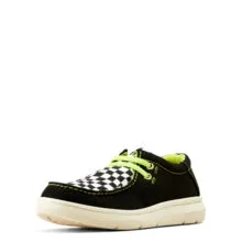 Ariat Kids Hilo Black Grid Shoe