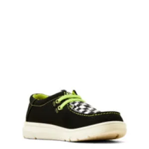 Ariat Kids Hilo Black Grid Shoe