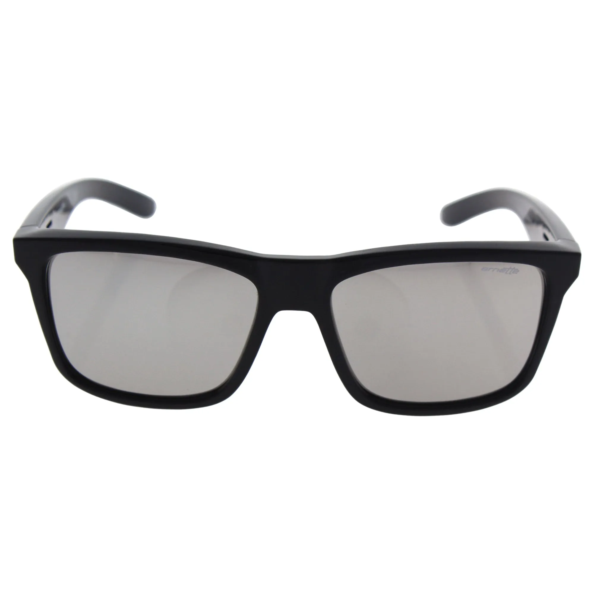 ARNETTE AN4217 - 41/6g SUNGLASSES GLOSS BLACK / SILVER MIRROR