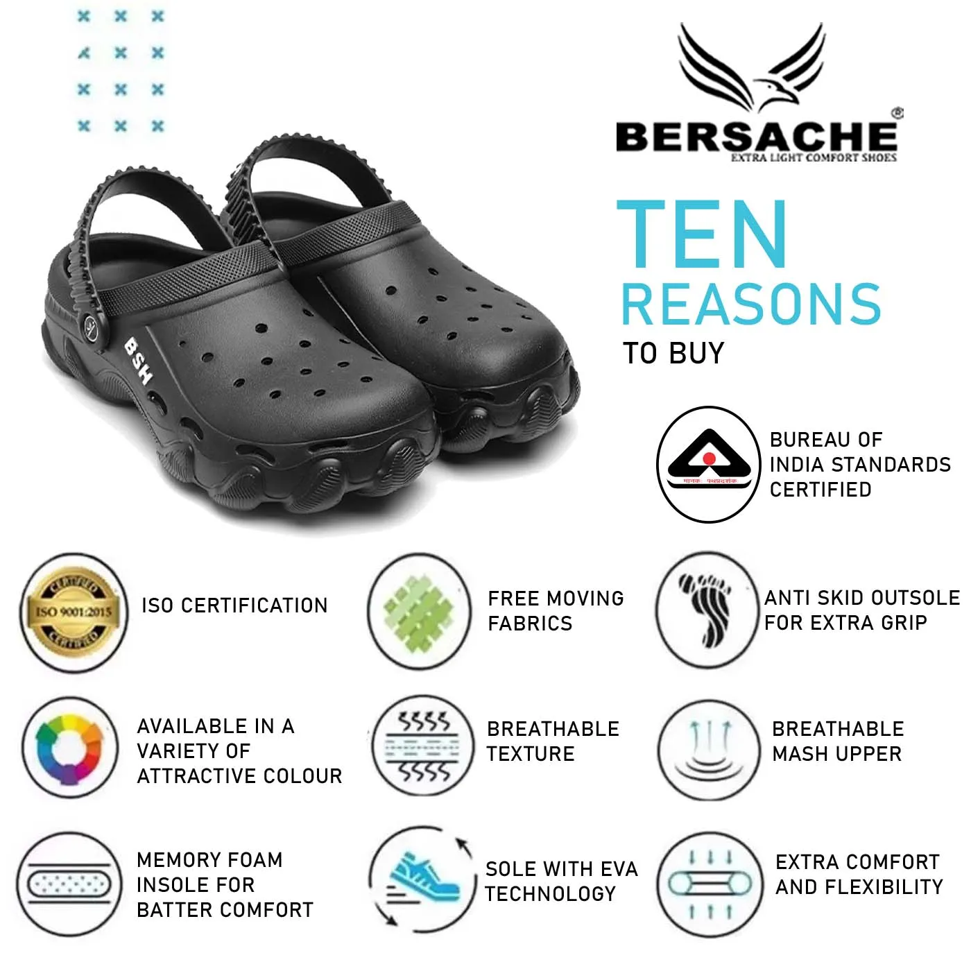 Bersache Extra Soft Classic Casual with  Regular wear with Ultra Soft & Flexibility Technology Flip Flop for Men's & Boy's (6087 Black)