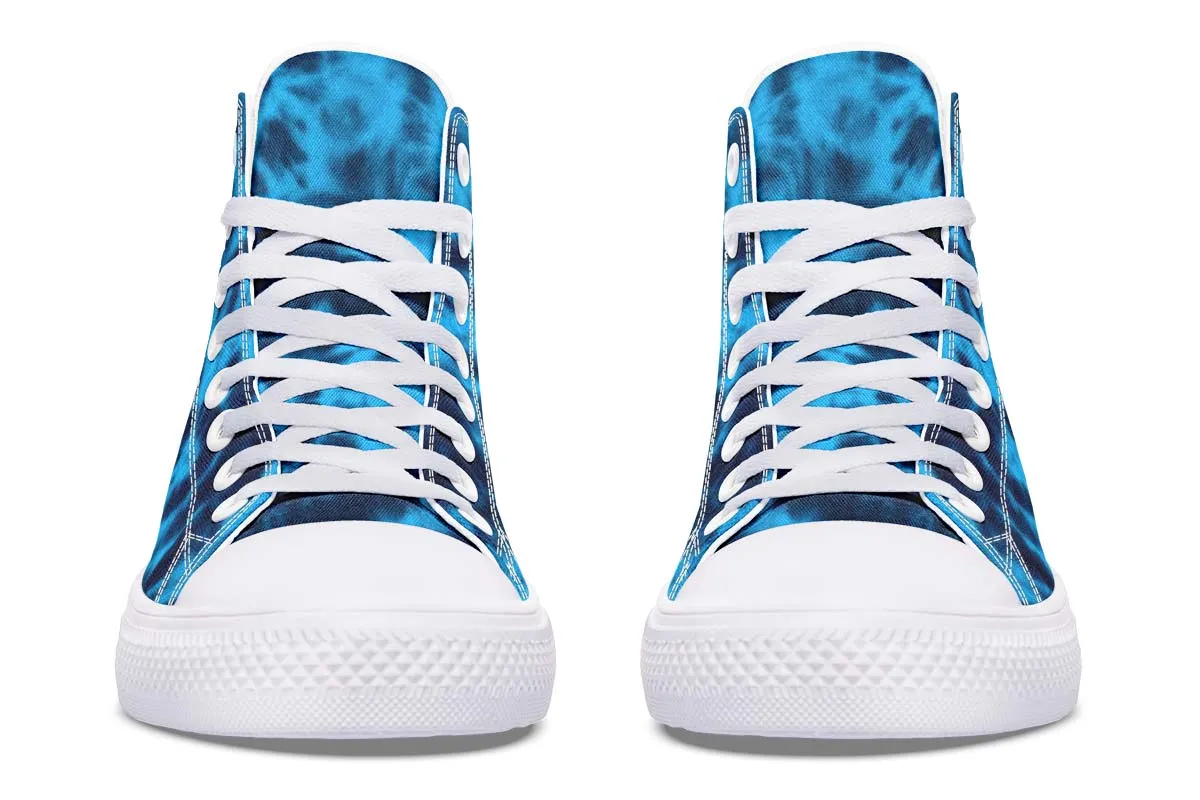 Blue Tie Dye Peace