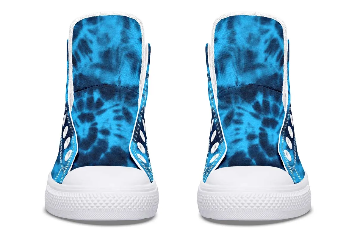 Blue Tie Dye Peace