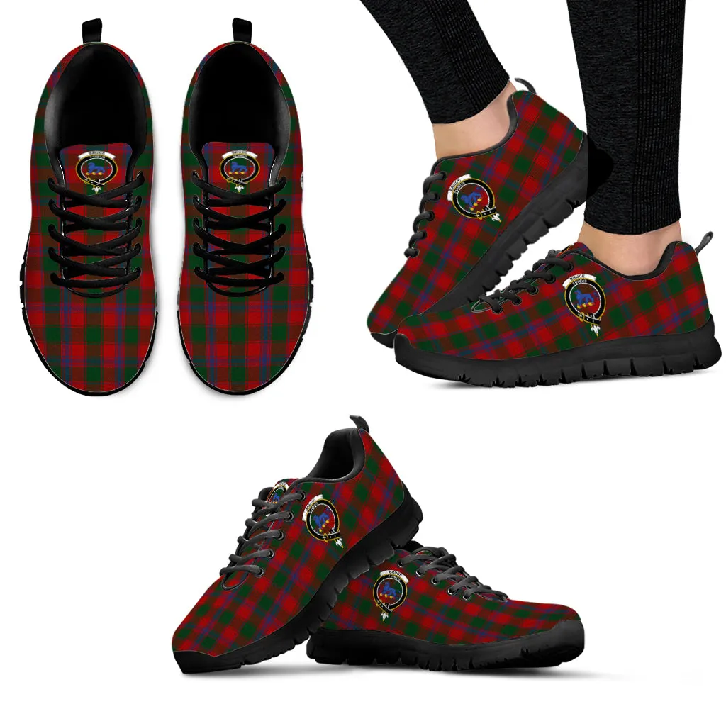 Bruce Old Tartan Sneakers with Family Crest