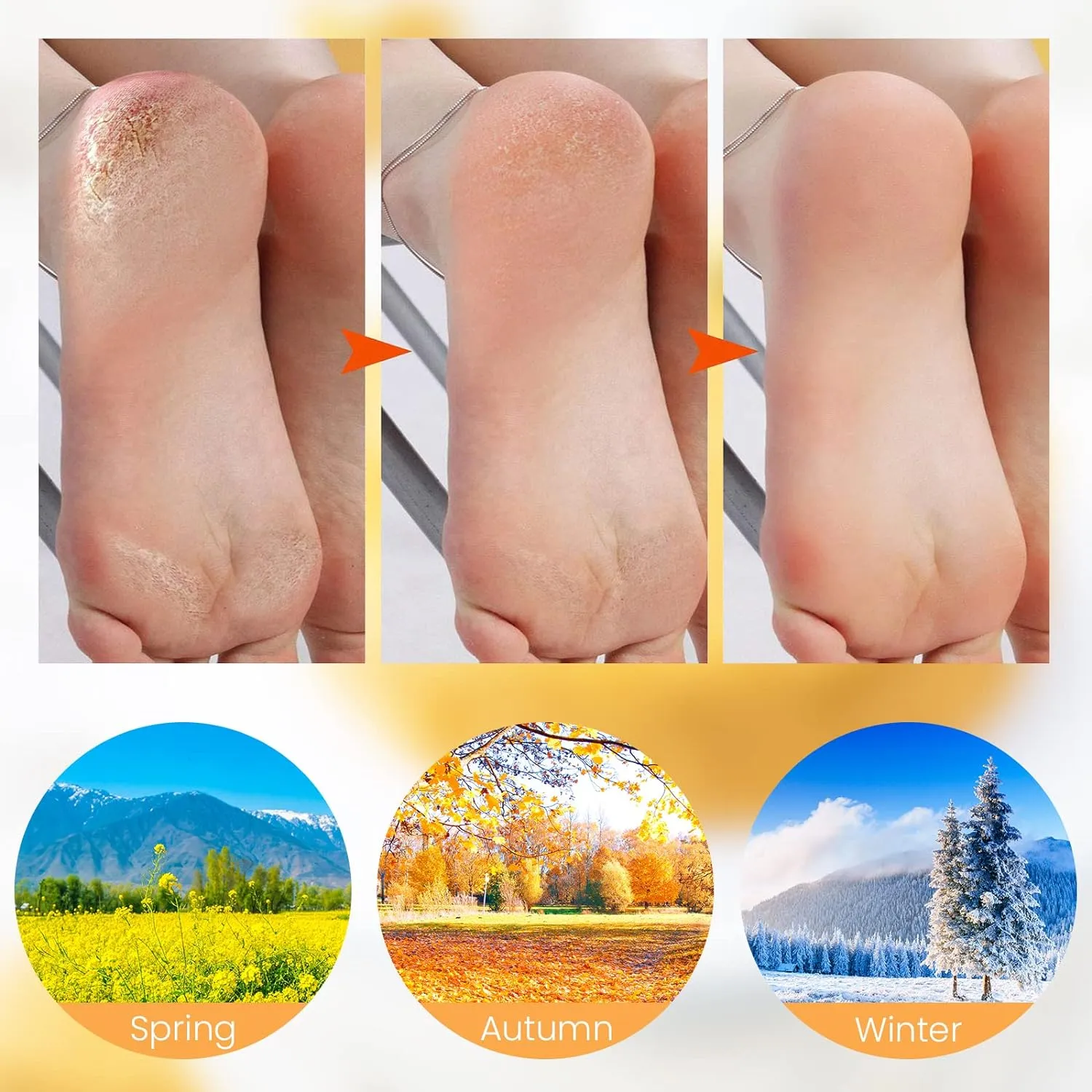 Buy 3 Get 4 Free💥 Moisturizing Foot Mask Exfoliating Silicone Socks Beach Protective Socks