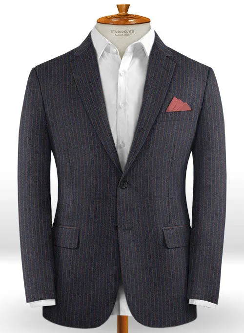 Caccioppoli Dapper Dandy Berno Regal Blue Wool Suit