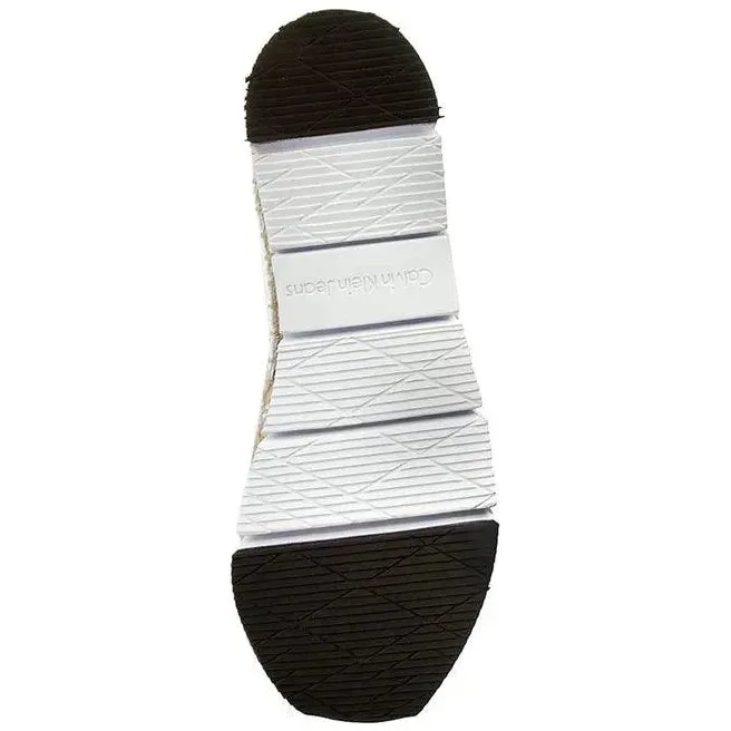 Calvin Klein Women's Genna Canvas Espadrilles - White