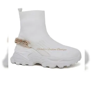 CAPRI-YK WHITE SNEAKERS