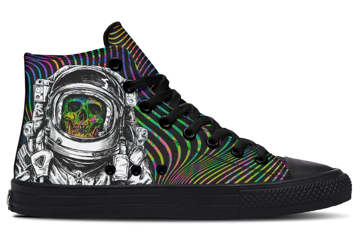 Colorful Astronaut Skull