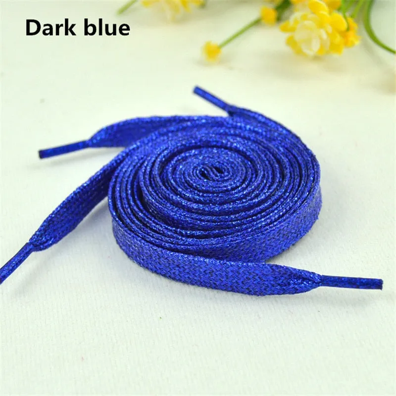 Colorful Trendy Sparkling Sneaker Shoelaces