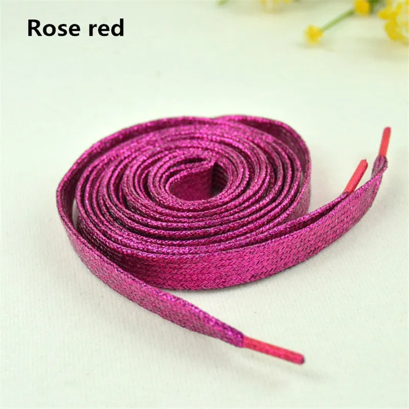 Colorful Trendy Sparkling Sneaker Shoelaces