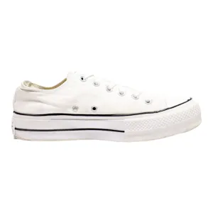 CONVERSE Chuck Taylor All Star 2018 Platform Trainers White Canvas Womens UK 6.5