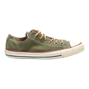 CONVERSE Chuck Taylor All Star 2019 Low Top Trainers Green Canvas Mens UK 6