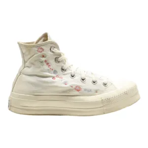 CONVERSE Chuck Taylor All Star 2022 Platform Trainers White Canvas Womens UK 6