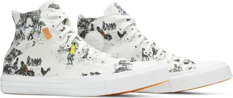 Converse Union LA x Chuck Taylor All Star High White sneakers, white