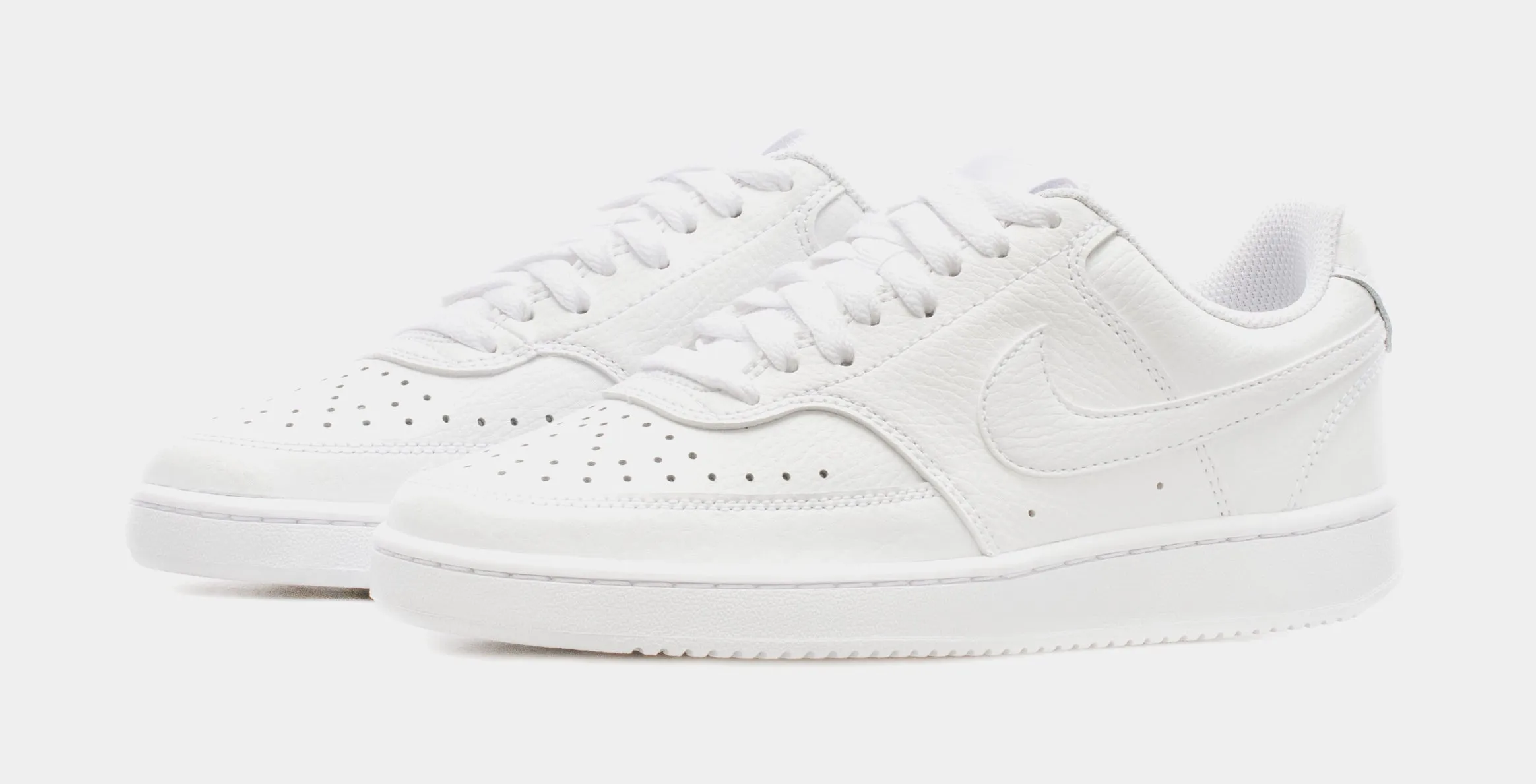 Court Vision Womens Lifestyle Shoes (White)