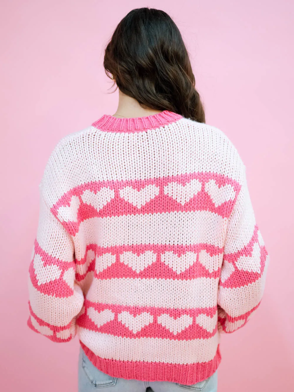 Cupid’s Charm Heart Sweater
