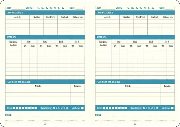 Daily Fitness Journal