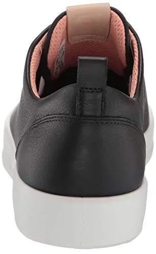 ECCO Women's Soft Low Hydromax Golf Shoe Black 39 M EU (8-8.5 US)