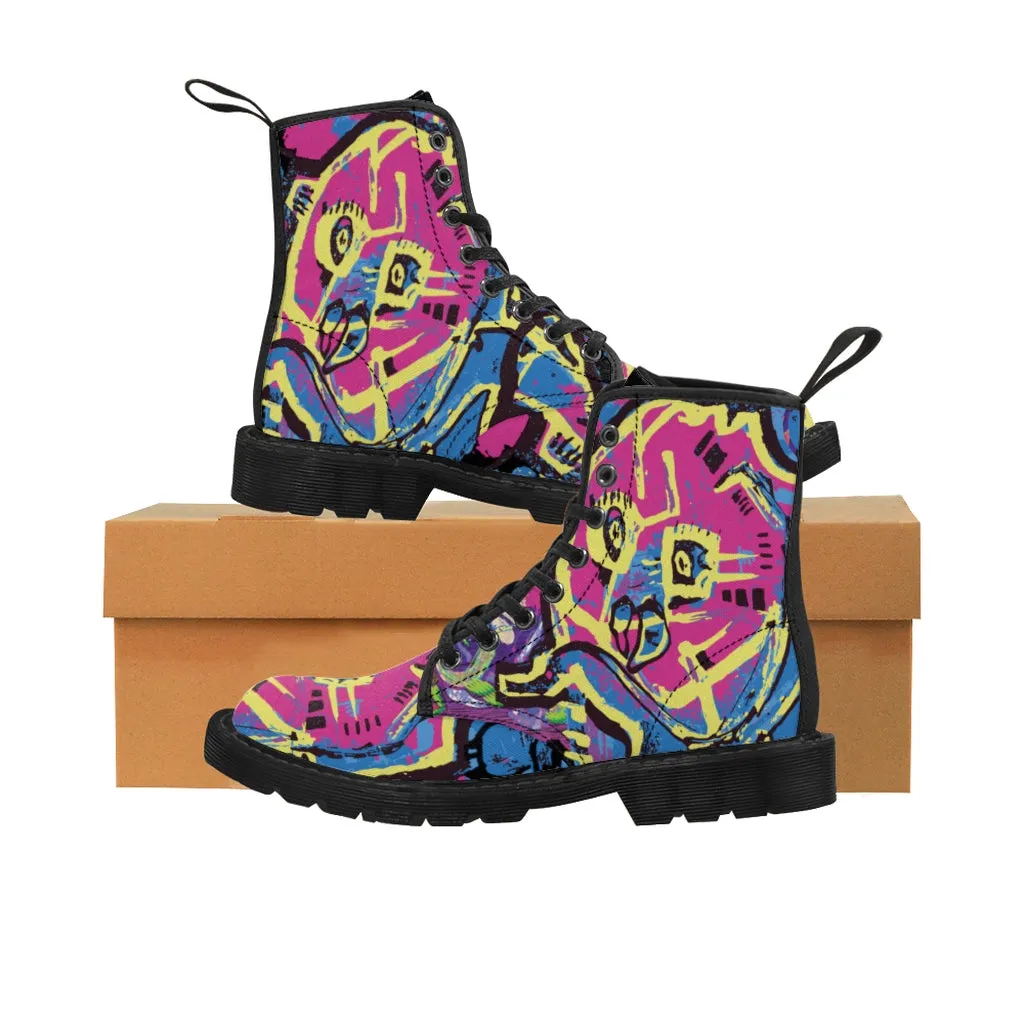 Ego Monster X Peckled Betchwave Men's Canvas Boots
