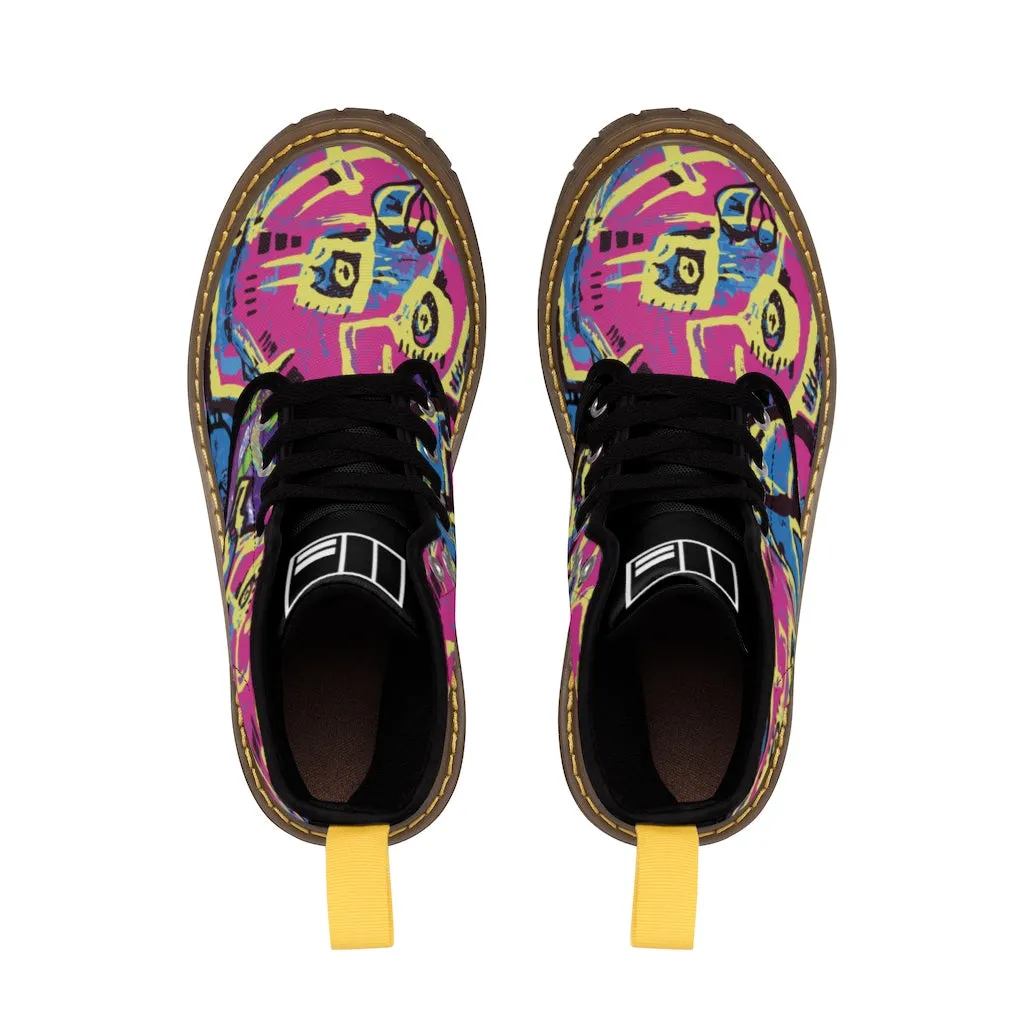 Ego Monster X Peckled Betchwave Men's Canvas Boots