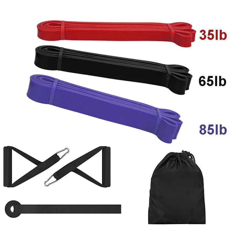 Fitness Band Pull Up Elastic Bands Rubber Resistance Loop